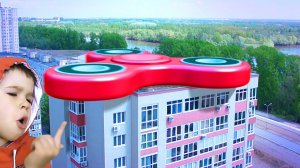 СДЕЛАЙ САМ ГИГАНТСКИЙ ФИДЖЕТ-СПИННЕР! (Pizza mod) /ErikShow