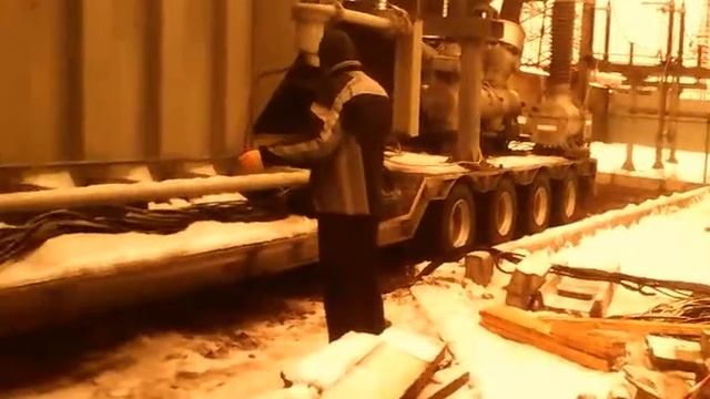 "Мобильная КТП сдвинулась после 8 лет стоянки" смотреть онлайн