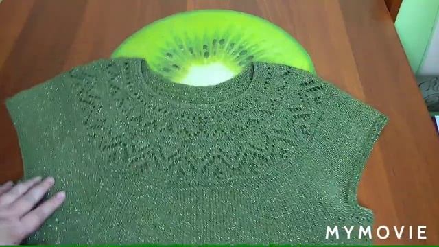 Топ "Таормина" готов, размер 54-56.Обзор. смотреть онлайн