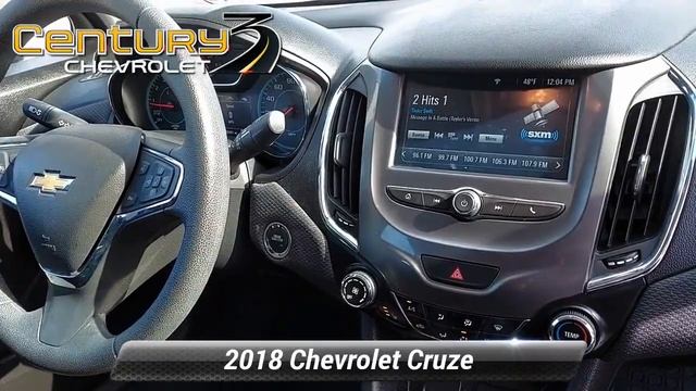 Used 2018 Chevrolet Cruze LT, West Mifflin, PA P9555AR смотреть онлайн