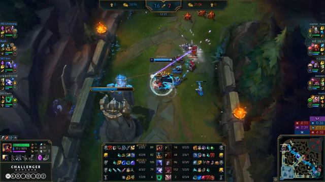 Viktor Top vs Tryndamere - KR Challenger Patch 9.22 смотреть онлайн