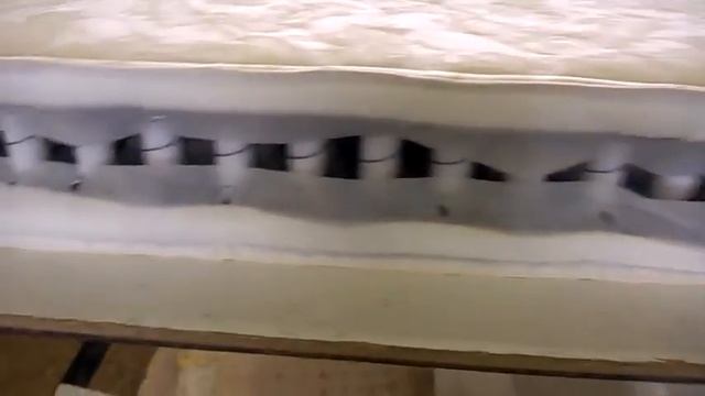 Пружинный матрас. Пружинный блок боннель. Матрас боннель. Сборка матраса на боннельном блоке. смотреть онлайн