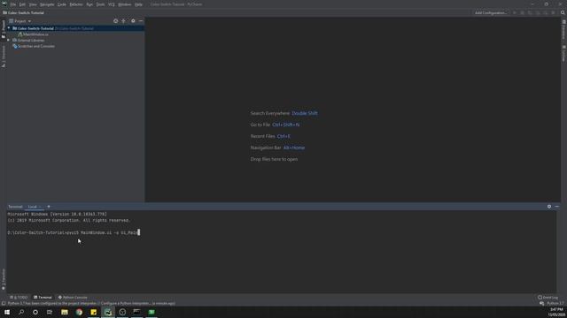 PyQt5 Designer + Python Stacked Widget Walkthrough смотреть онлайн