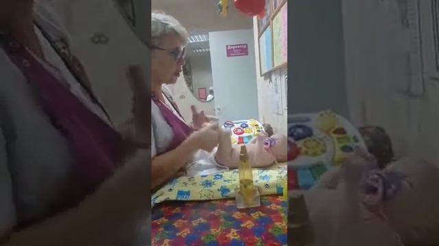 Масло для массажа грудных детей