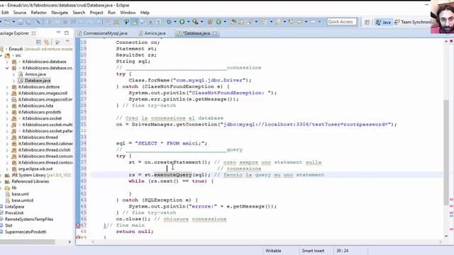 Java e MySQL (CRUD 2): Elenco dei record di una tabella смотреть онлайн