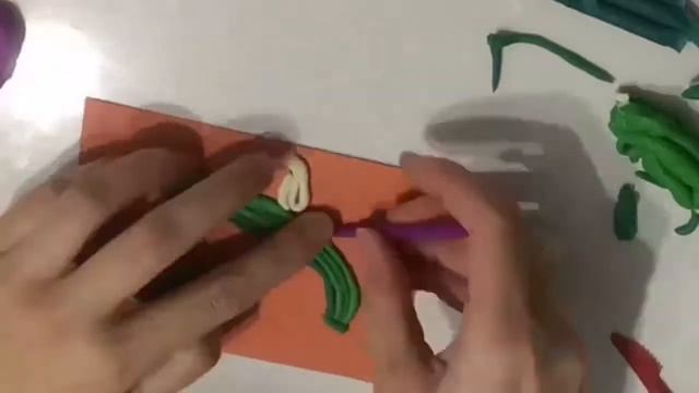 Лепка для 1 класса. Декорирование букв. Буква "У". смотреть онлайн