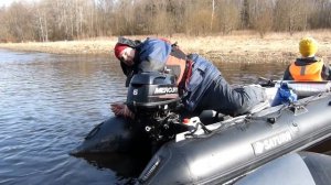 Кабот Сатурн 487 под Tohatsu 9,8 и Mercury 6