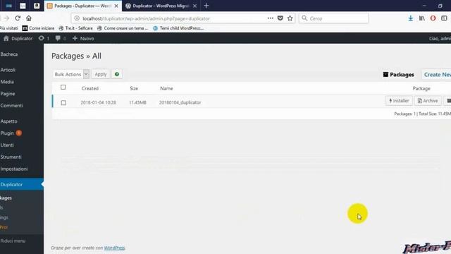 Duplicator: Guida al backup WordPress смотреть онлайн