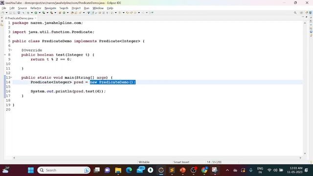 Predicate functional Interface in Java 8 By Naren смотреть онлайн