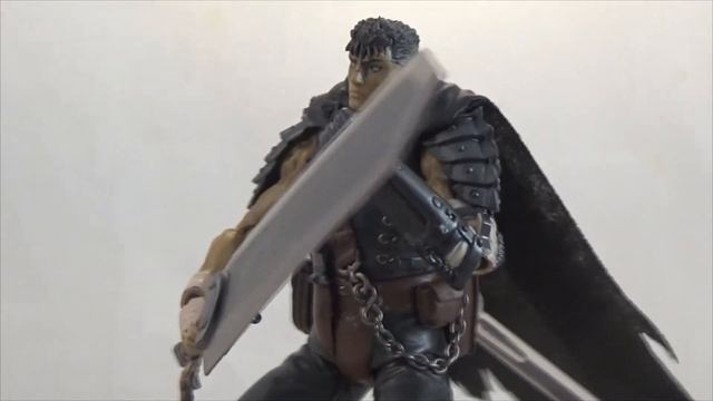 Berserk GUTS Black Swordsman ver Repaint Edition MaxFacroty Figma 359 Figure смотреть онлайн