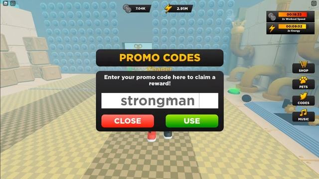 ALL STRONGMAN SIMULATOR CODES (ROBLOX) смотреть онлайн