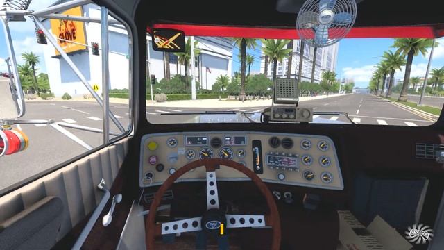 Caminhão Ford LTL-9000 - American Truck Simulator смотреть онлайн