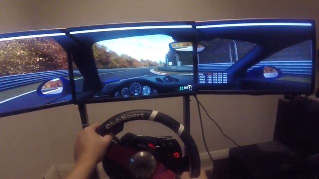 Triple Monitor and Fanatec CSW v2.5 comparison pt2: Project Cars 2 смотреть онлайн