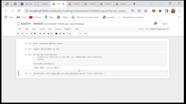 how to connect your metatrader5 Account to python [2023] смотреть онлайн