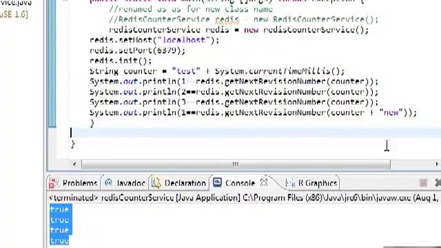 Demo Redis NOSQL Server with Java application for very fast insert write and read Pt 2 смотреть онлайн