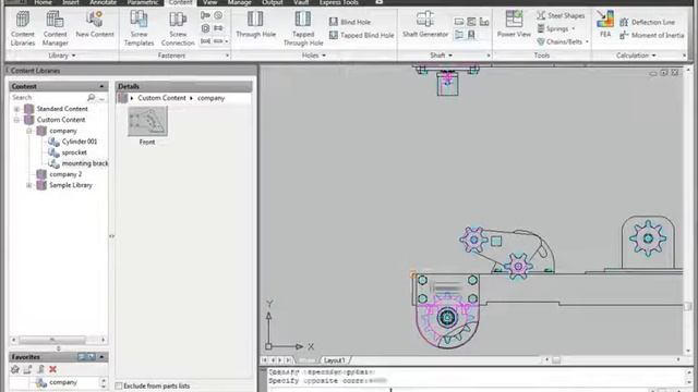 Autodesk AutoCAD Mechanical - Part publishing custom video смотреть онлайн