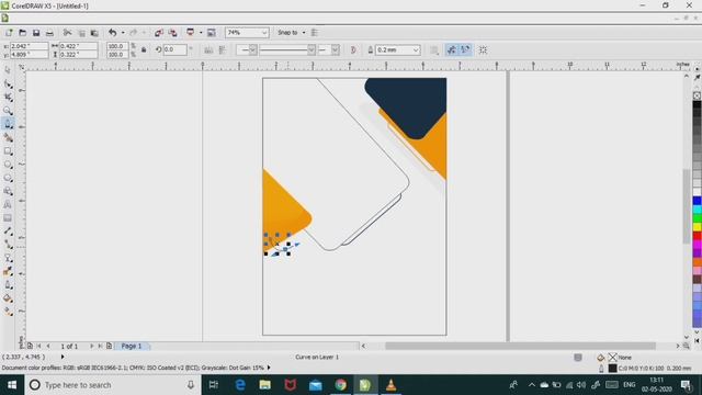Brochure Design in CorelDraw | Tutorial Designing | Easy way to make Brochure in CorelDraw смотреть онлайн