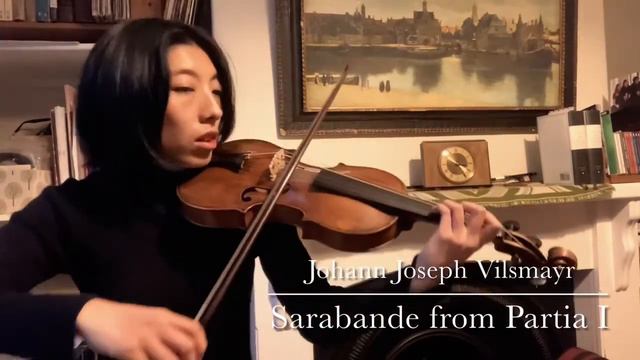 Vilsmayr Sarabande from Partita I in A major смотреть онлайн