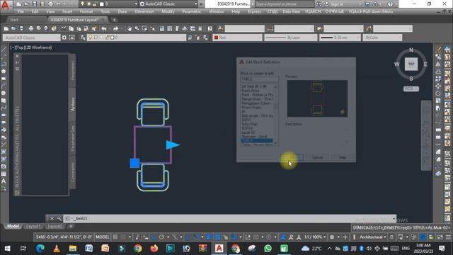Create Table Using Dynamic Blocks In AutoCAD смотреть онлайн
