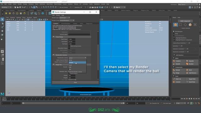 Rendering a Video Animation in Maya - Tutorial смотреть онлайн