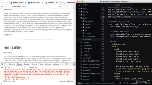 8 Alternatives MERN and Electrode by Lynda.com смотреть онлайн