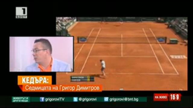 Седмицата на Григор Димитров смотреть онлайн