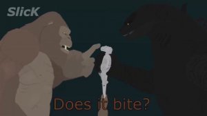 Если бы Годзилла был в Парке/Мире Юрского Периода|Озвучка Slick