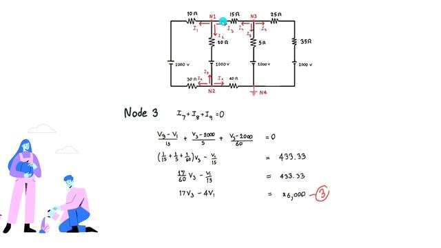 Node Voltage Analysis смотреть онлайн
