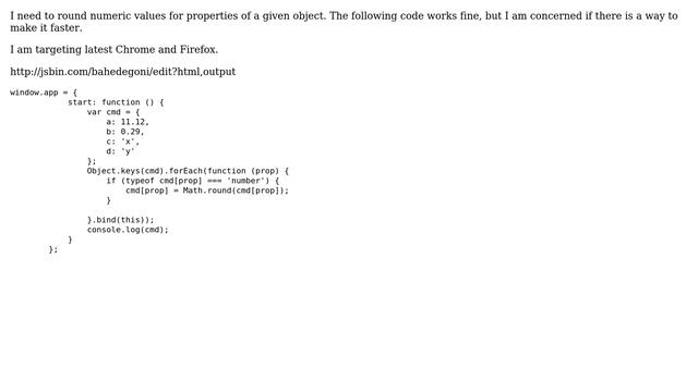 Code Review: Iterate through properties of an object смотреть онлайн