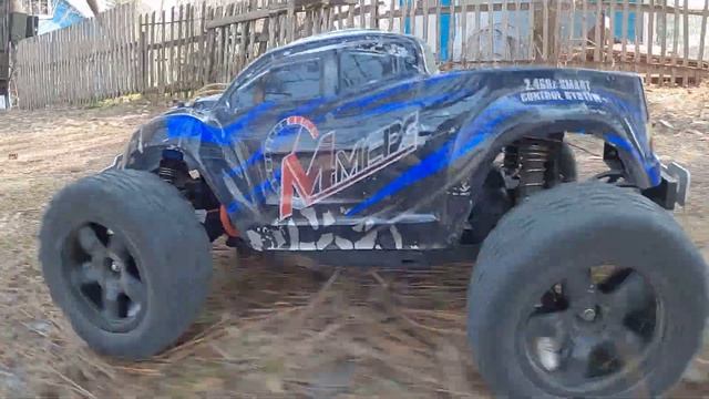 Гоняли на MMAX REMO HOBBY 1/10 и тестили БК систему на SMAX.
