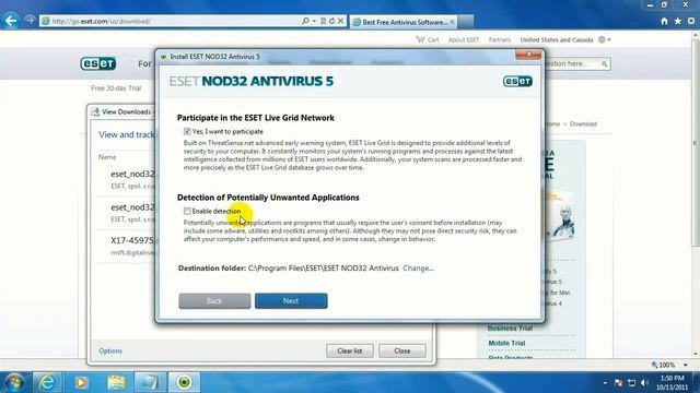 Tech Support: How to Download and Install ESET NOD32 Version 5 смотреть онлайн