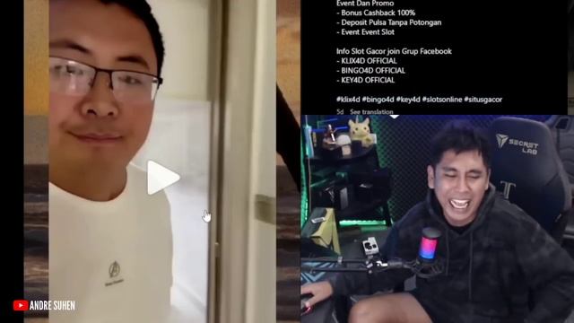 DEMI KONTEN APAPUN DI GASKEN‼️..REACT MEME KOCAK смотреть онлайн