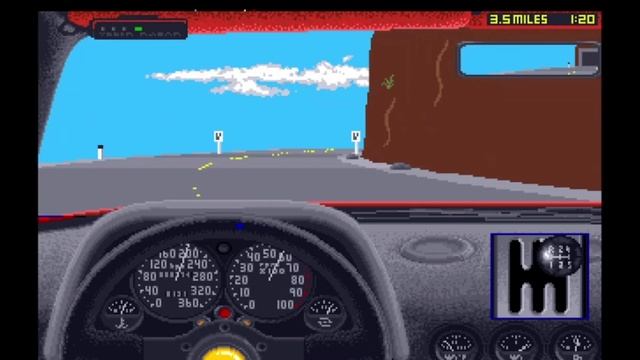 Let's Game: Test Drive II: The Duel | Commodore Amiga | Playthrough смотреть онлайн