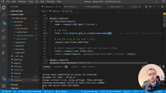 Django and HTMX #5 - Building a Dynamic Search Component смотреть онлайн