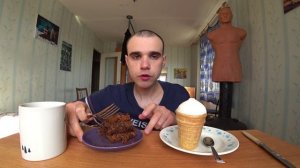 МУКБАНГ/АСМР МОРОЖЕНОЕ ПЛОМБИР/ТОРТ /КОФЕ/СЛАДКИЙ МУКБАНГ/ДЕСЕРТ/EATING/ASMR/Mukbang#246