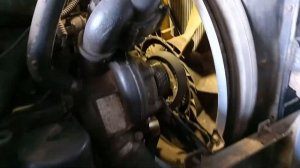 как снять вискомуфту на Даф 105. Часть 2