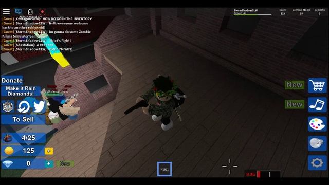 Zombie Killing Simulator (Roblox) | Gameplay Part:1 смотреть онлайн