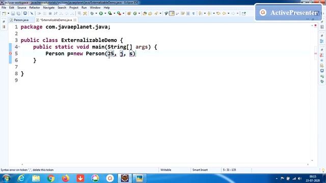 Serialization in Java || java tutorials in Telugu || java e planet || #java #serializationinjava смотреть онлайн