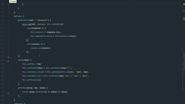 Datatables with Vue.js and Laravel - Client side смотреть онлайн