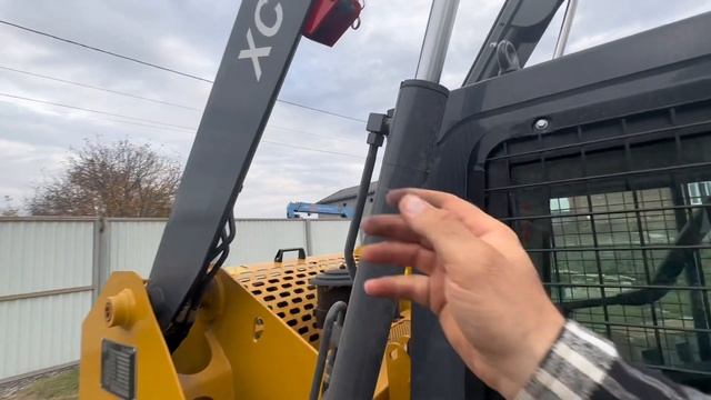 Обзор ￼Мини погрузчик Xcmg XC740RU 2023г смотреть онлайн