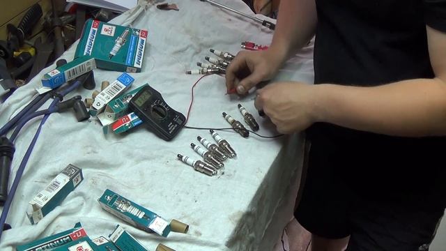 смотрим на Свечи зажигания Torch platinum после 9000 пробега. Ставим свечи torch Iridium. смотреть онлайн