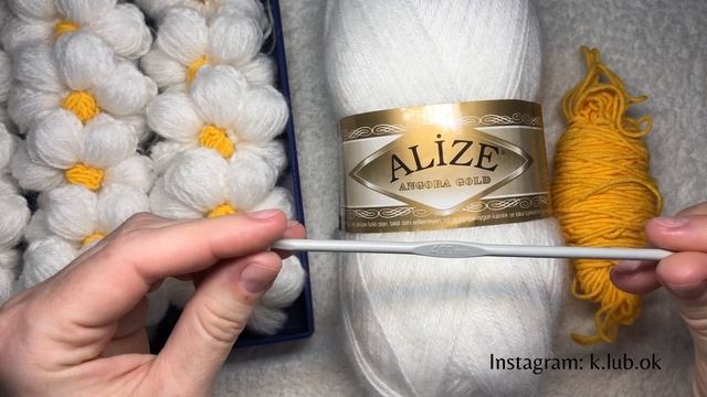 Кардиган с ромашками крючком+облачка | МК