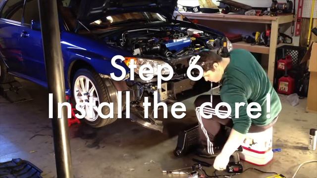 2007 STI - Front Mount Intercooler Install смотреть онлайн