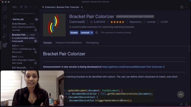 My favourite VS Code extensions | Top 5 extensions for VS Code | Customising your code editor смотреть онлайн