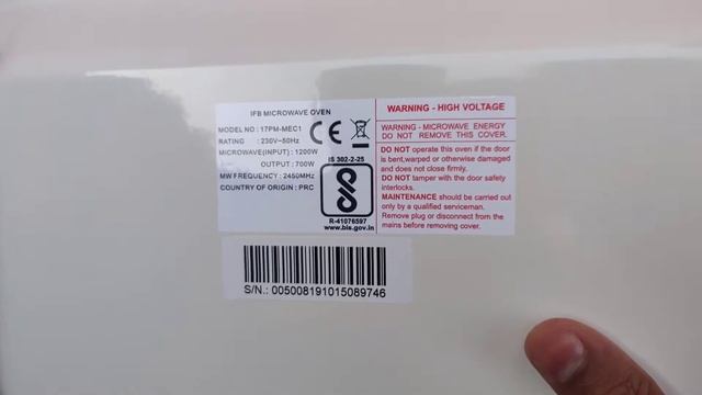 IFB 17 L Solo Microwave Oven Unboxing смотреть онлайн