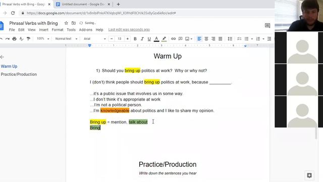 Free Class Recap - Phrasal Verbs with Bring смотреть онлайн