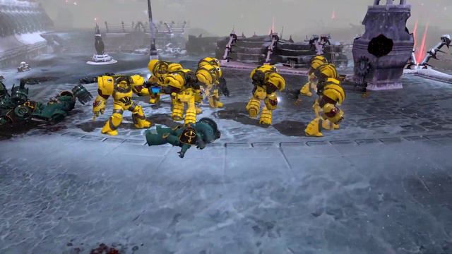 THE HORUS HERESY: 20 Terminators vs 500+ Traitors! - Warhammer 40K: Dawn of War 2: Retribution смотреть онлайн