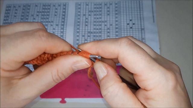 Японский ажурный узор № 168 и № 169 из книги "260 узоров" Хитоми Шида. Схема, МК. смотреть онлайн