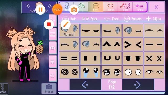 скин роблокс Квин в гаче (Нокс) смотреть онлайн