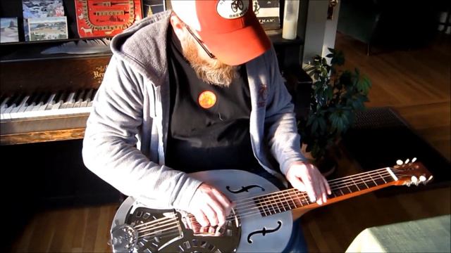 Turkey Tone 4 - Square Neck Roasting Pan Resonator Guitar смотреть онлайн